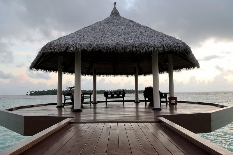 Luxury vacation in the Maldives